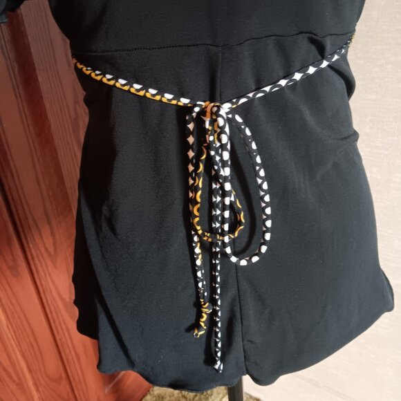 Candie's Blouse Y2K 90's Flutter Sleeve Plunging V-Neck - Picture 5 of 14